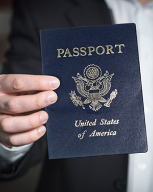 Image of a U.S. Passport cover
